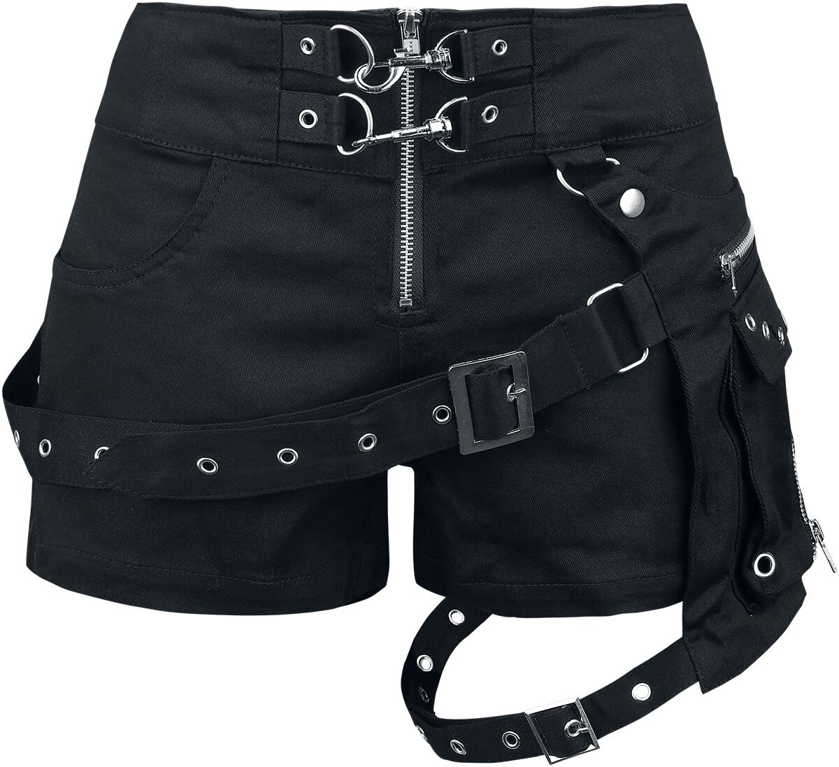 Short Sexy Gothic de Vixxsin - Short Neith - 30 à 34 - pour Femme - noir - Vixxsin