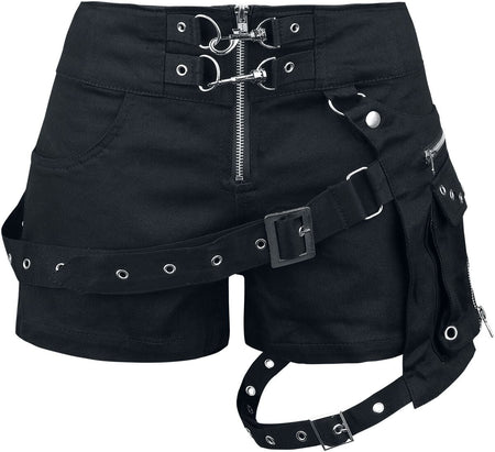 Short Sexy Gothic de Vixxsin - Short Neith - 28 à 34 - pour Femme - noir - Vixxsin
