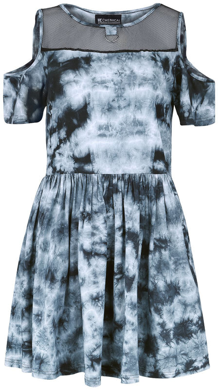 Robe courte  de Chemical Black - Clarice - Robe - S - pour Femme - multicolore - Chemical Black