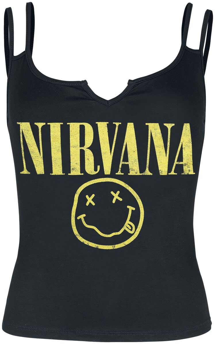Top  de Nirvana - Logo Venus - S à XXL - pour Femme - noir - Nirvana