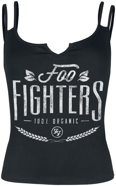 Top  de Foo Fighters - Organic Venus - S à XXL - pour Femme - noir - Foo Fighters