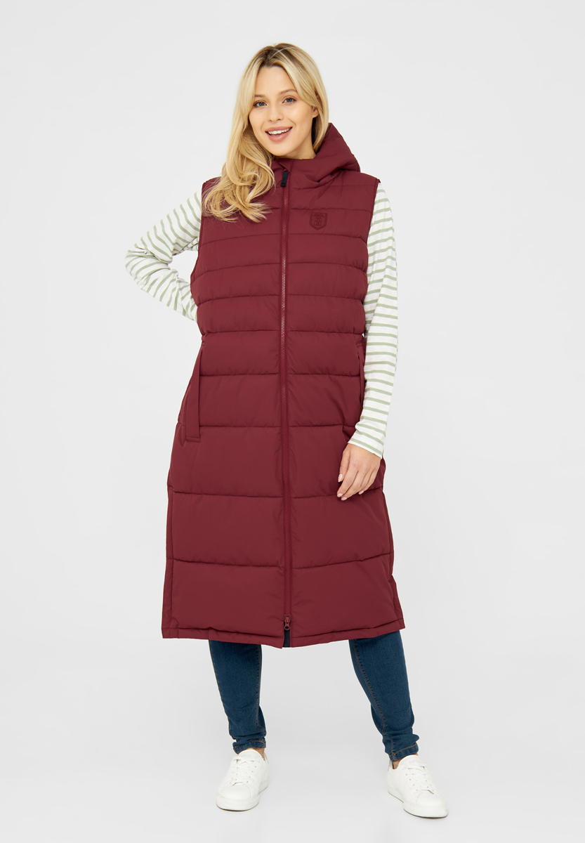 Veste  de Derbe Hamburg - Vestholm Long - XS à XL - pour Femme - rouge - derbe hamburg - View 2