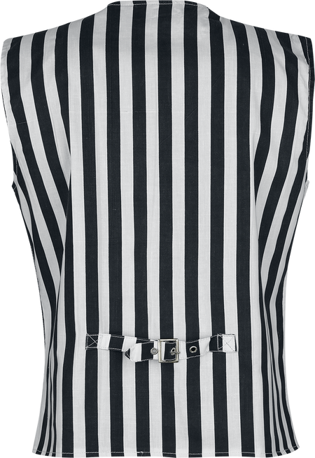 Veste Gothic de Altana Industries - Veston Rayé - S à XXL - pour Homme - noir/blanc - Altana Industries - View 2