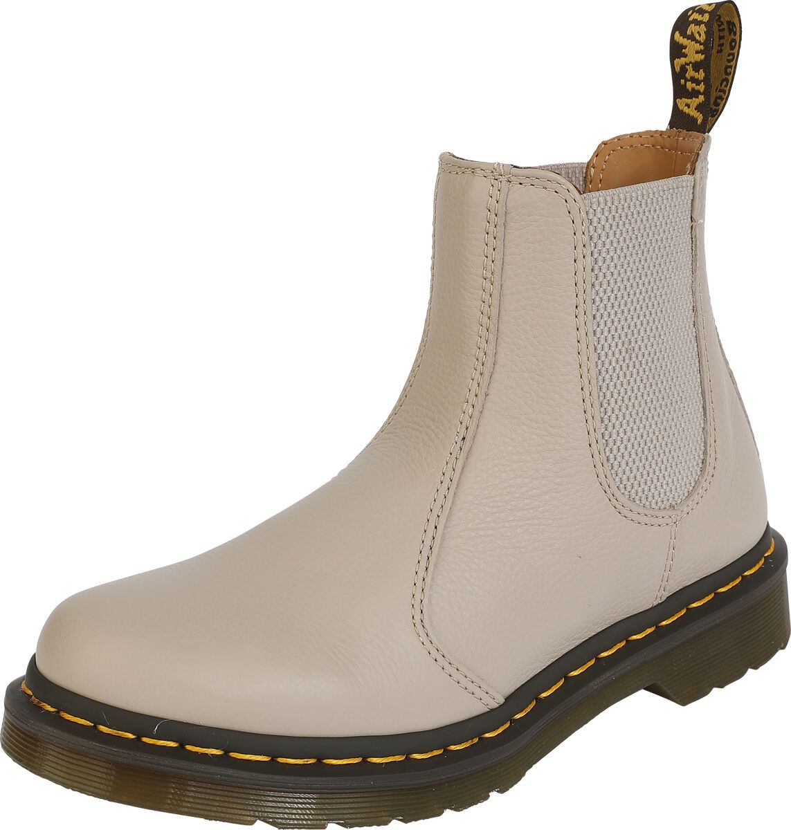 Bottes  de Dr. Martens - 2976 - Vintage Taupe Virginia - EU36 - pour Femme - gris clair - Dr. Martens