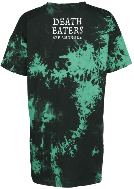T-Shirt Manches courtes  de Harry Potter - Marque Des Ténèbres - S à M - pour Femme - noir/vert - Harry Potter - View 2