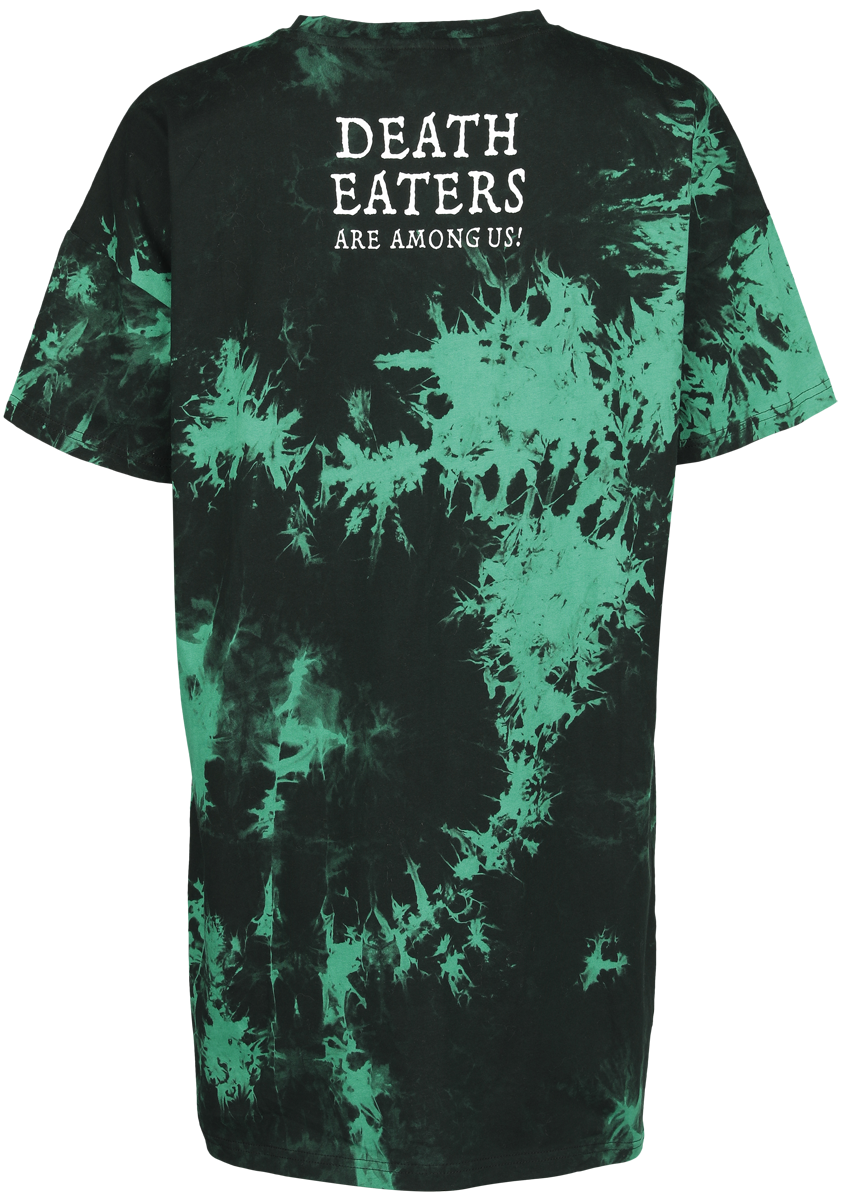 T-Shirt Manches courtes  de Harry Potter - Marque Des Ténèbres - S à M - pour Femme - noir/vert - Harry Potter - View 2