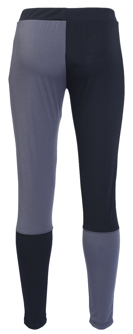 Legging  de Outer Vision - Katia - Leggings - S à XXL - pour Femme - noir/gris - Outer Vision - View 2