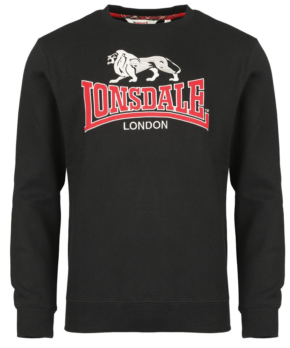 Sweat-shirt  de Lonsdale London - Lawins - S à 3XL - pour Homme - noir - Lonsdale London