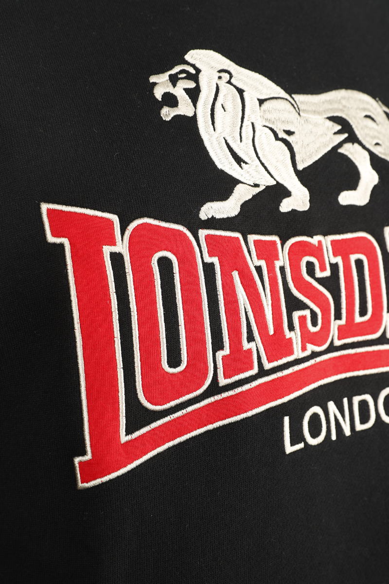 Sweat-shirt  de Lonsdale London - Lawins - S à 3XL - pour Homme - noir - Lonsdale London - View 2