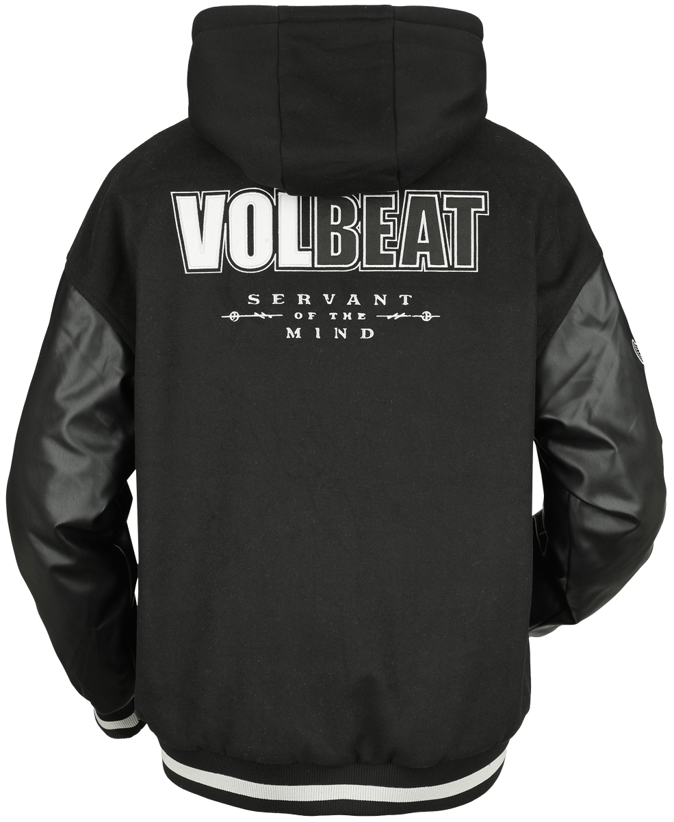 Veste Varsity  de Volbeat - EMP Signature Collection - M à XXL - pour Homme - noir/gris - Volbeat - View 2