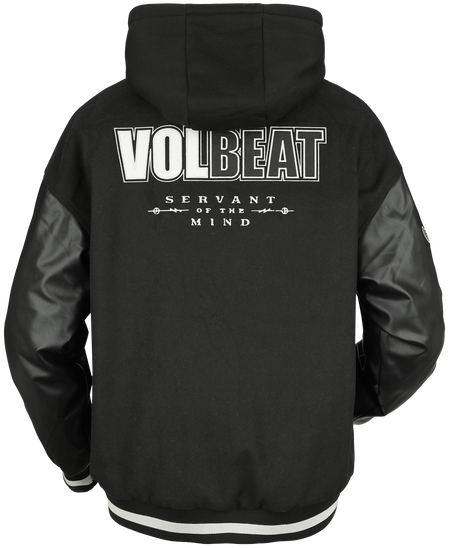 Veste Varsity  de Volbeat - EMP Signature Collection - M à XXL - pour Homme - noir/gris - Volbeat - View 2