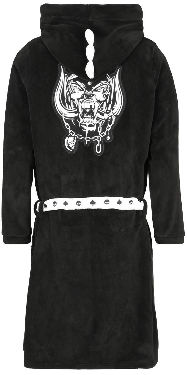 Robe de Chambre  de Motörhead - EMP Signature Collection - S-M à XXL-3XL - pour Unisexe - noir/blanc - Motörhead - View 2