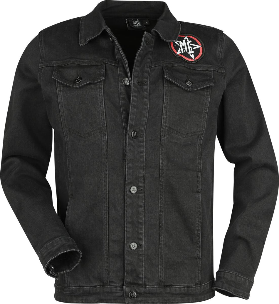Veste en Jean  de Mötley Crüe - EMP Signature Collection - L à XXL - pour Homme - noir - Mötley Crüe
