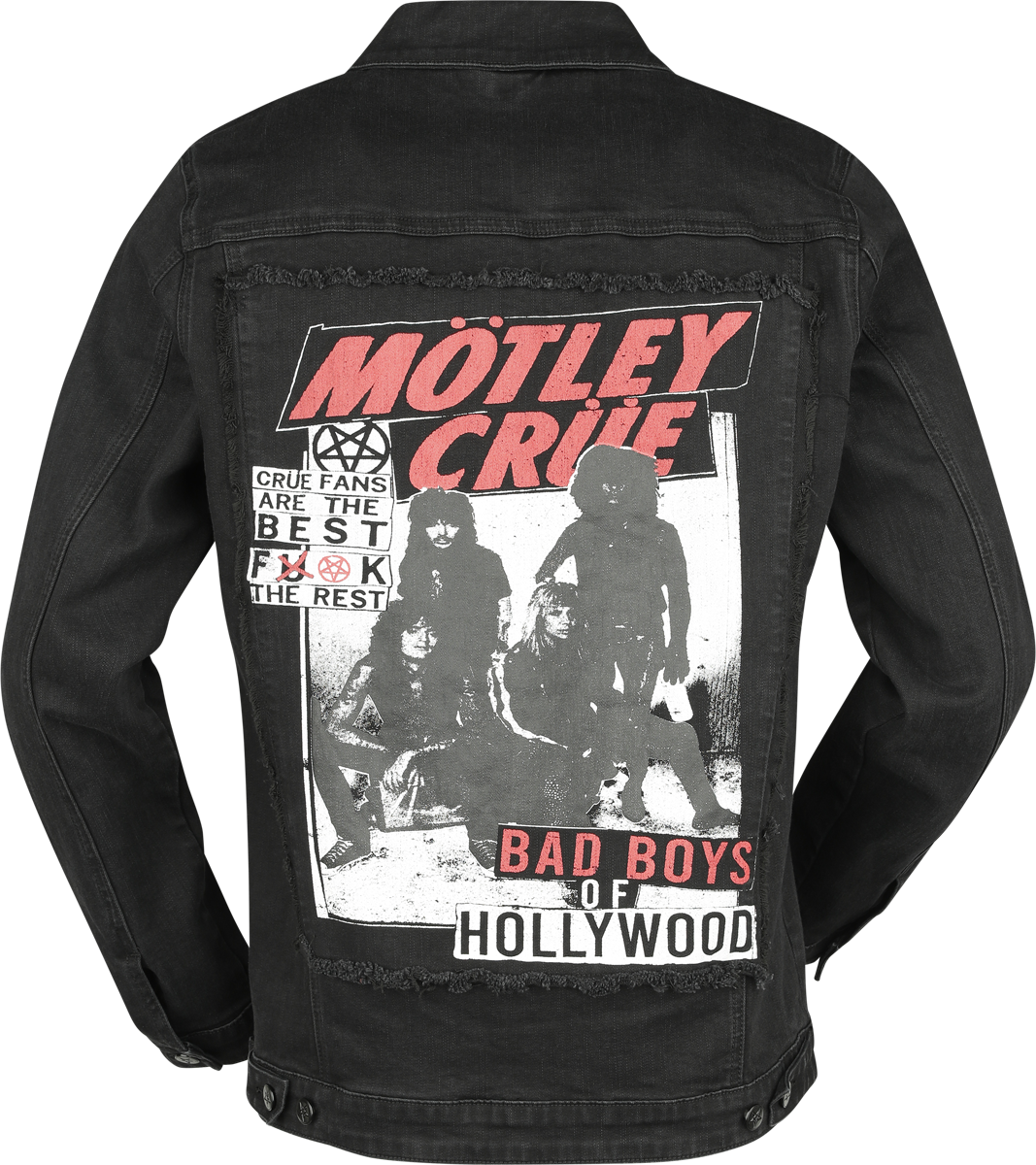 Veste en Jean  de Mötley Crüe - EMP Signature Collection - L à XXL - pour Homme - noir - Mötley Crüe - View 2
