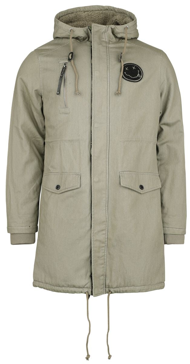 Parka  de Nirvana - EMP Signature Collection - S à XL - pour Homme - olive - Nirvana