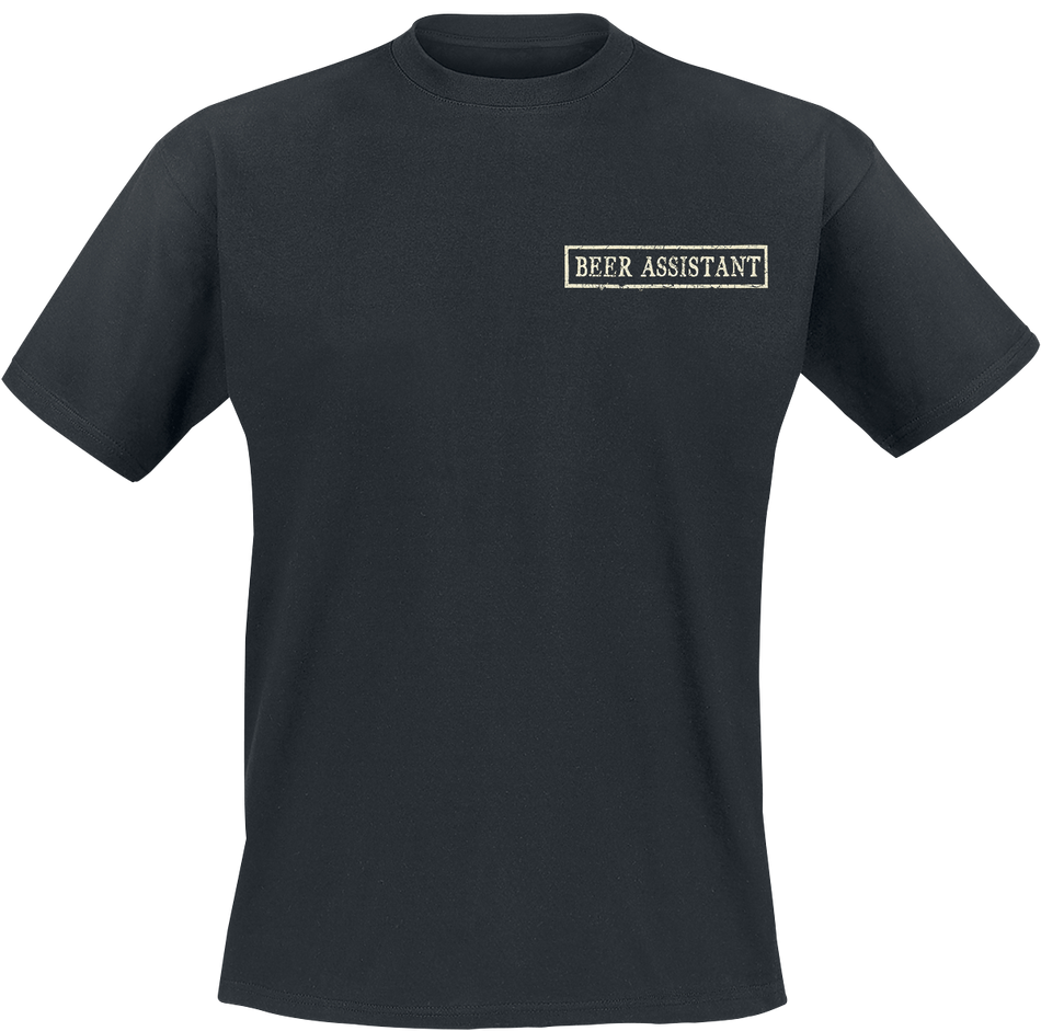 T-Shirt Manches courtes Rockabilly de Gas Monkey Garage - Hot Rod - Beer Assistant - S à 3XL - pour Homme - noir - Gas Monkey Garage - View 2