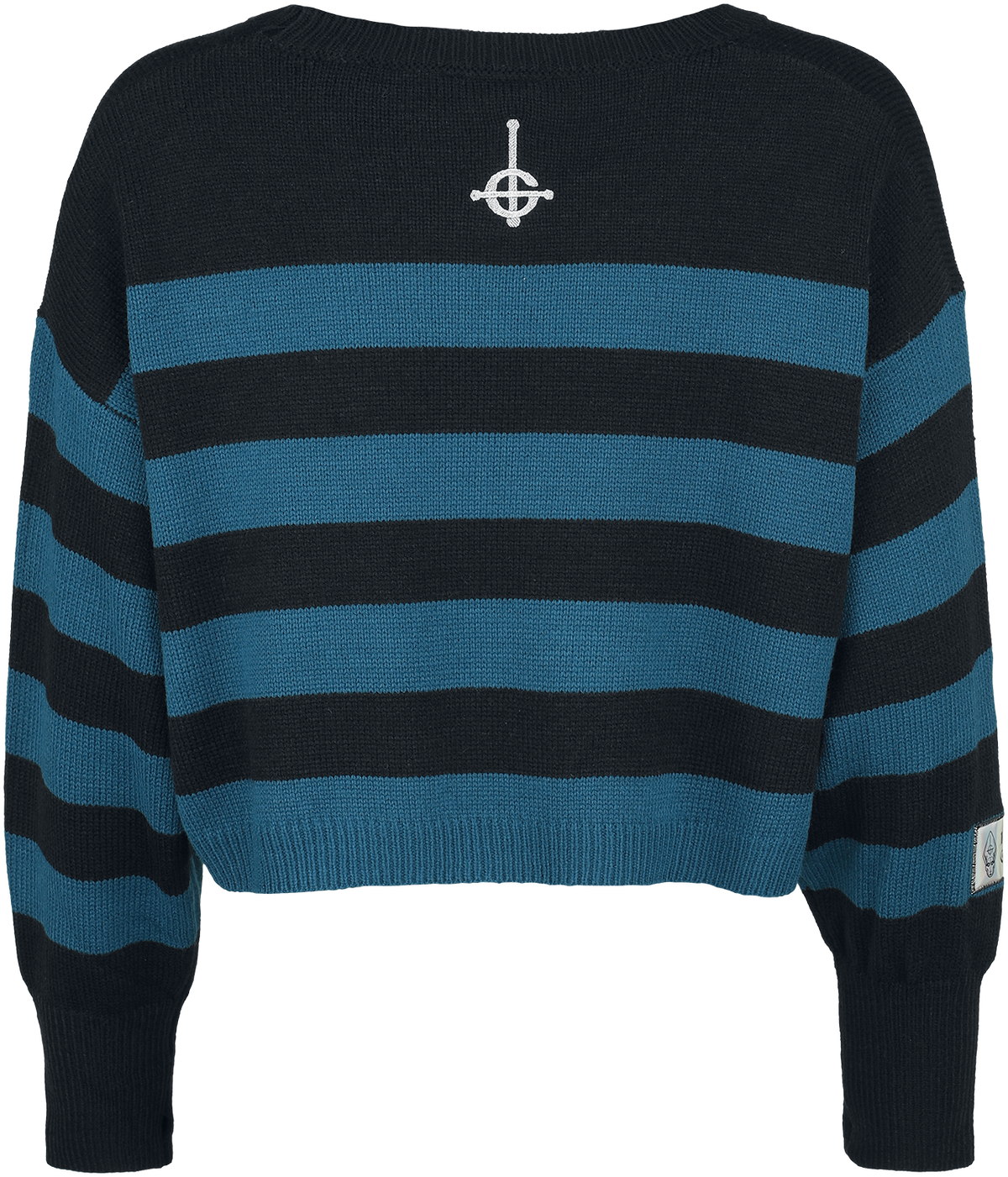 Pull tricoté  de Ghost - EMP Signature Collection - S à XXL - pour Femme - noir/pétrole - Ghost - View 2