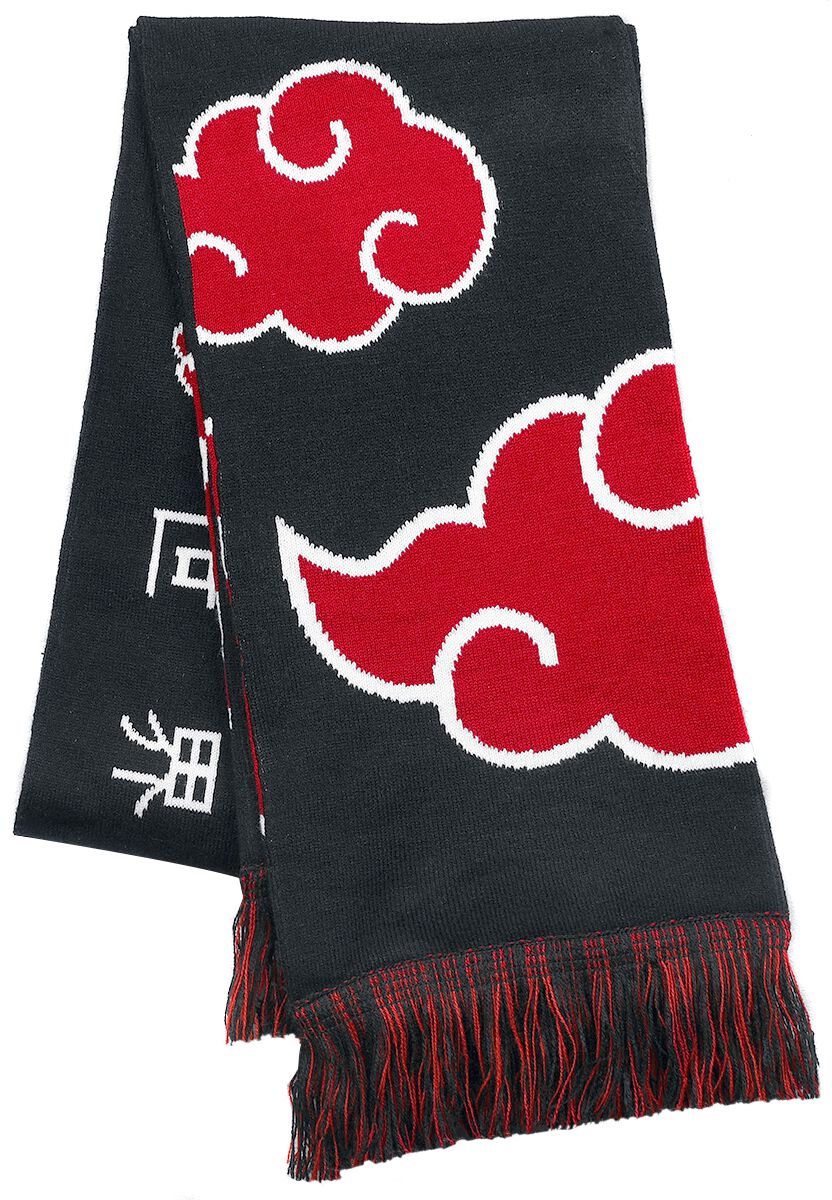 Écharpe  de Naruto - Akatsuki - Logo - pour Homme - multicolore - Naruto