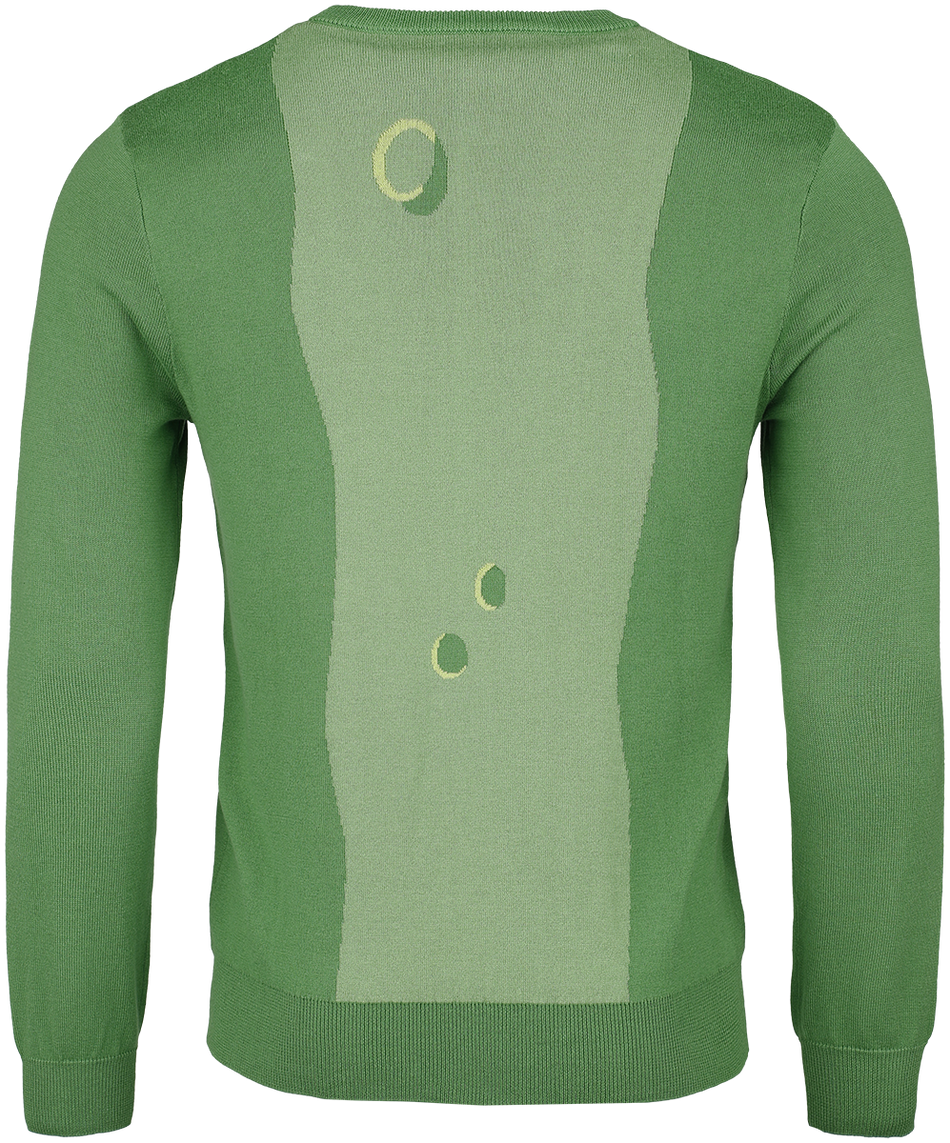 Pull tricoté  de Rick & Morty - Pickle Rick - S à M - pour Homme - multicolore - Rick & Morty - View 2