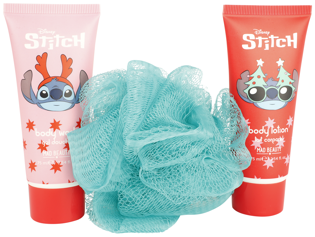 Coffret douche & bain Disney de Lilo & Stitch - Mad Beauty - Stitch - Coffret Cadeaux - pour Femme - Standard - Lilo & Stitch - View 2