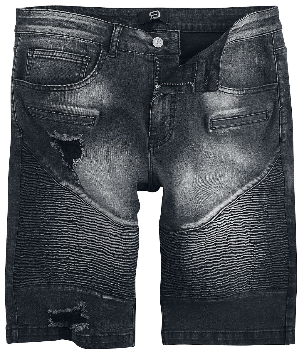 Short  de RED by EMP - Shorts With Biker Details - 33 - pour Homme - noir - RED by EMP