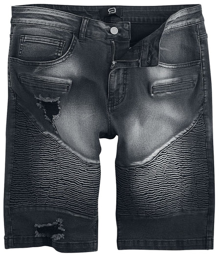 Short  de RED by EMP - Shorts With Biker Details - 33 - pour Homme - noir - RED by EMP