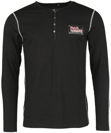 T-shirt manches longues  de Iron Maiden - EMP Signature Collection - M - pour Homme - noir - Iron Maiden