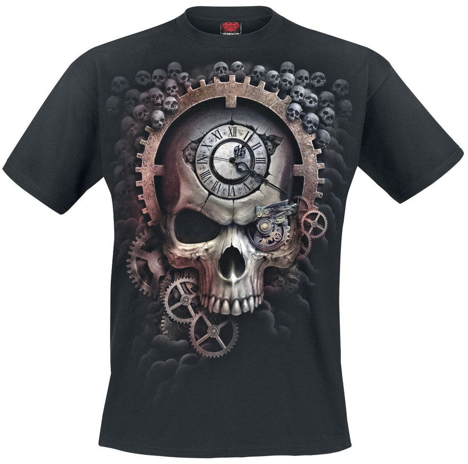 T-Shirt Manches courtes  de Spiral - Reaper Time - S à 4XL - pour Homme - noir - Spiral