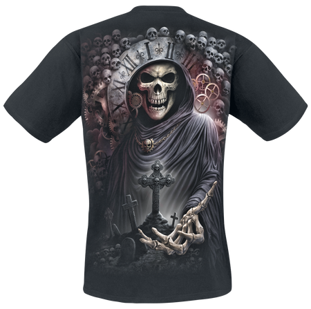 T-Shirt Manches courtes  de Spiral - Reaper Time - S à 4XL - pour Homme - noir - Spiral - View 2