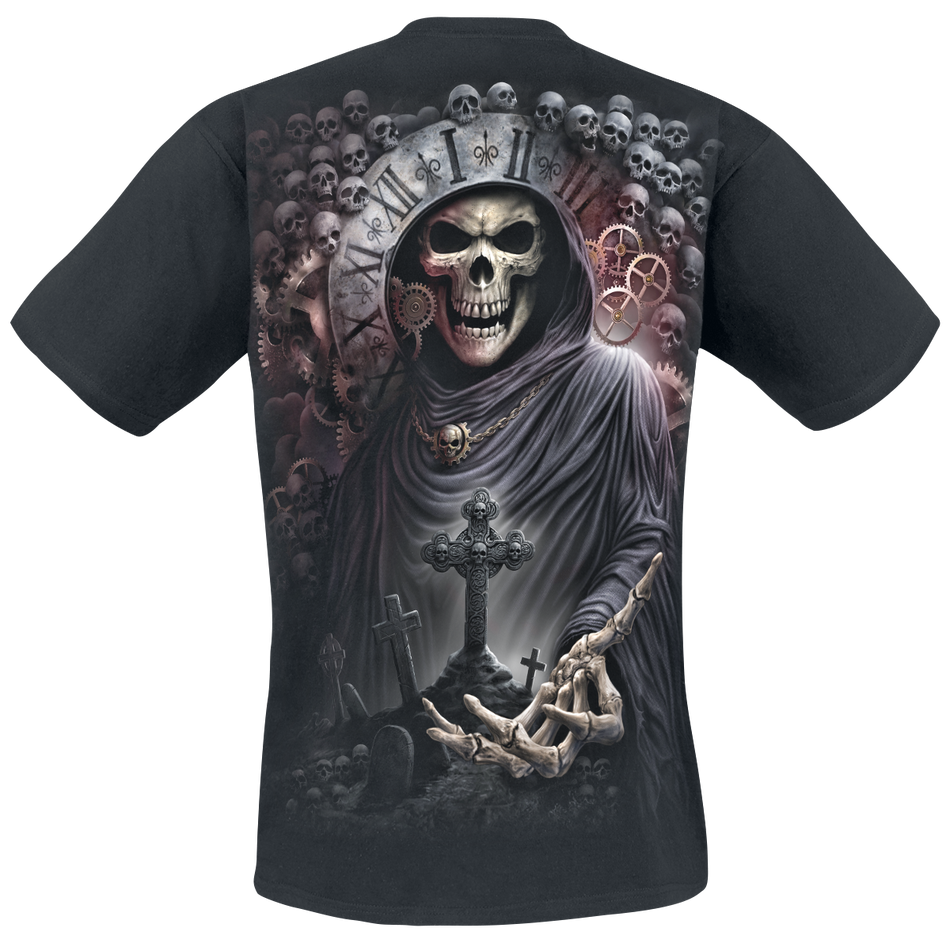 T-Shirt Manches courtes  de Spiral - Reaper Time - S à 4XL - pour Homme - noir - Spiral - View 2