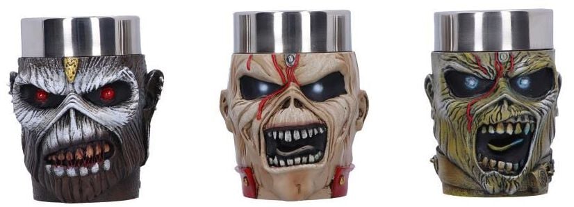Verre à shot  de Iron Maiden - Eddie Shot Glas-Set - pour Unisexe - multicolore - Iron Maiden