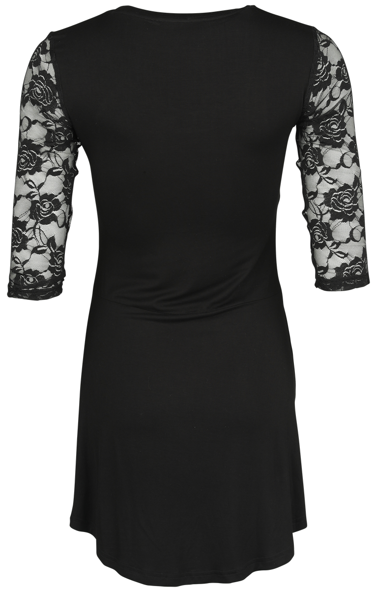 T-shirt manches longues Gothic de Gothicana by EMP - Gothicana X Anne Stokes - Haut manches longues - S à L - pour Femme - noir - Gothicana by EMP - View 2