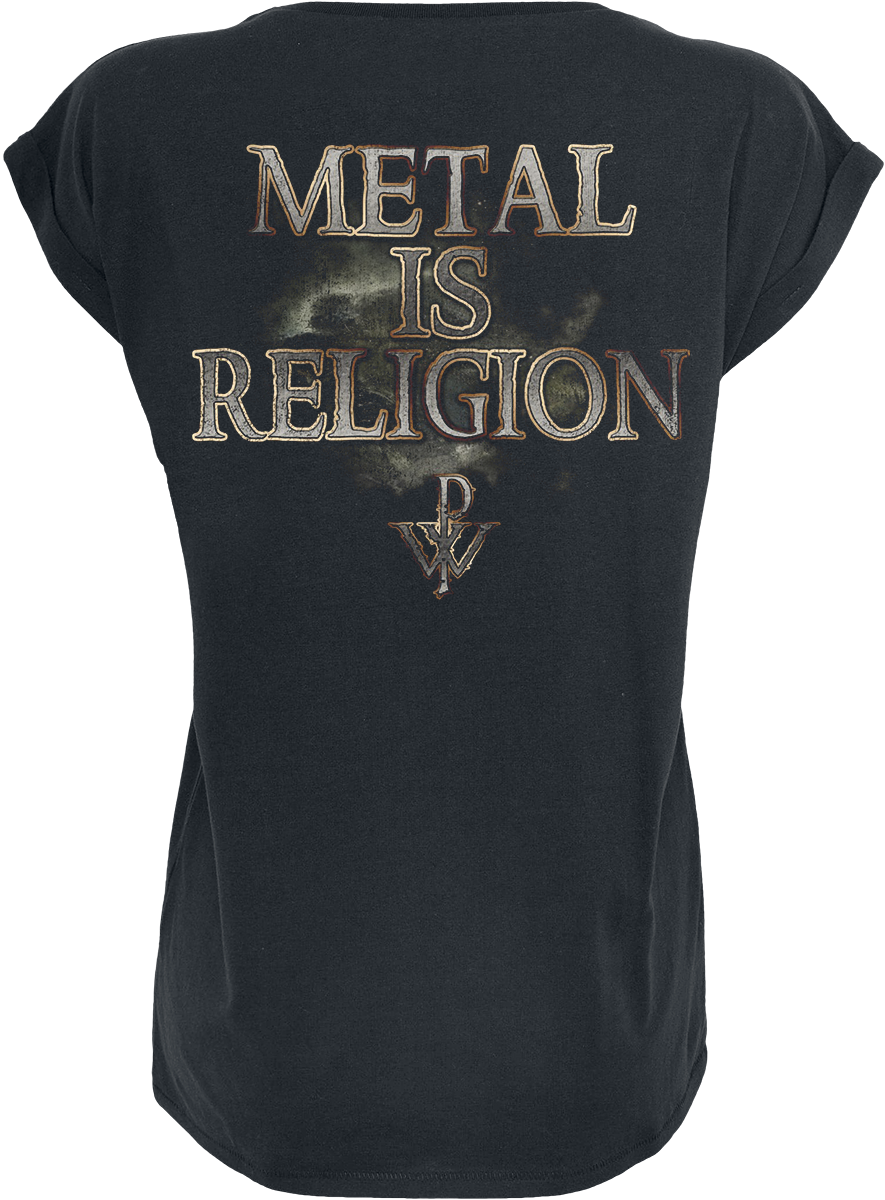 T-Shirt Manches courtes  de Powerwolf - Interludium - M à XL - pour Femme - noir - Powerwolf - View 2