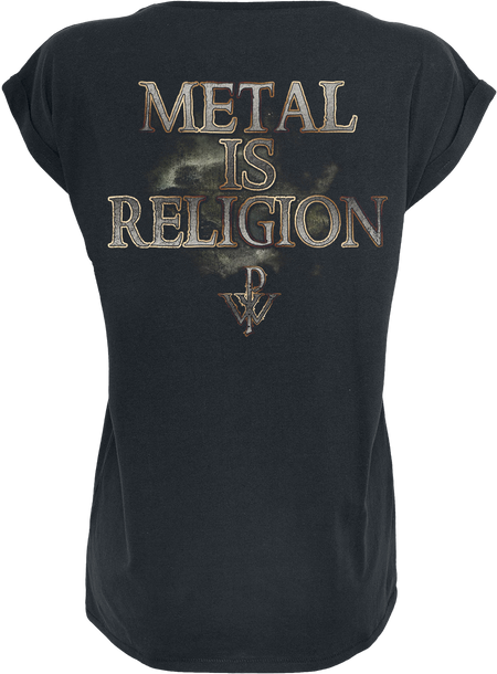 T-Shirt Manches courtes  de Powerwolf - Interludium - M à XL - pour Femme - noir - Powerwolf - View 2