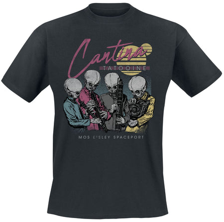 T-Shirt Manches courtes  de Star Wars - Cantina Miami - S à 5XL - pour Homme - noir - Star Wars