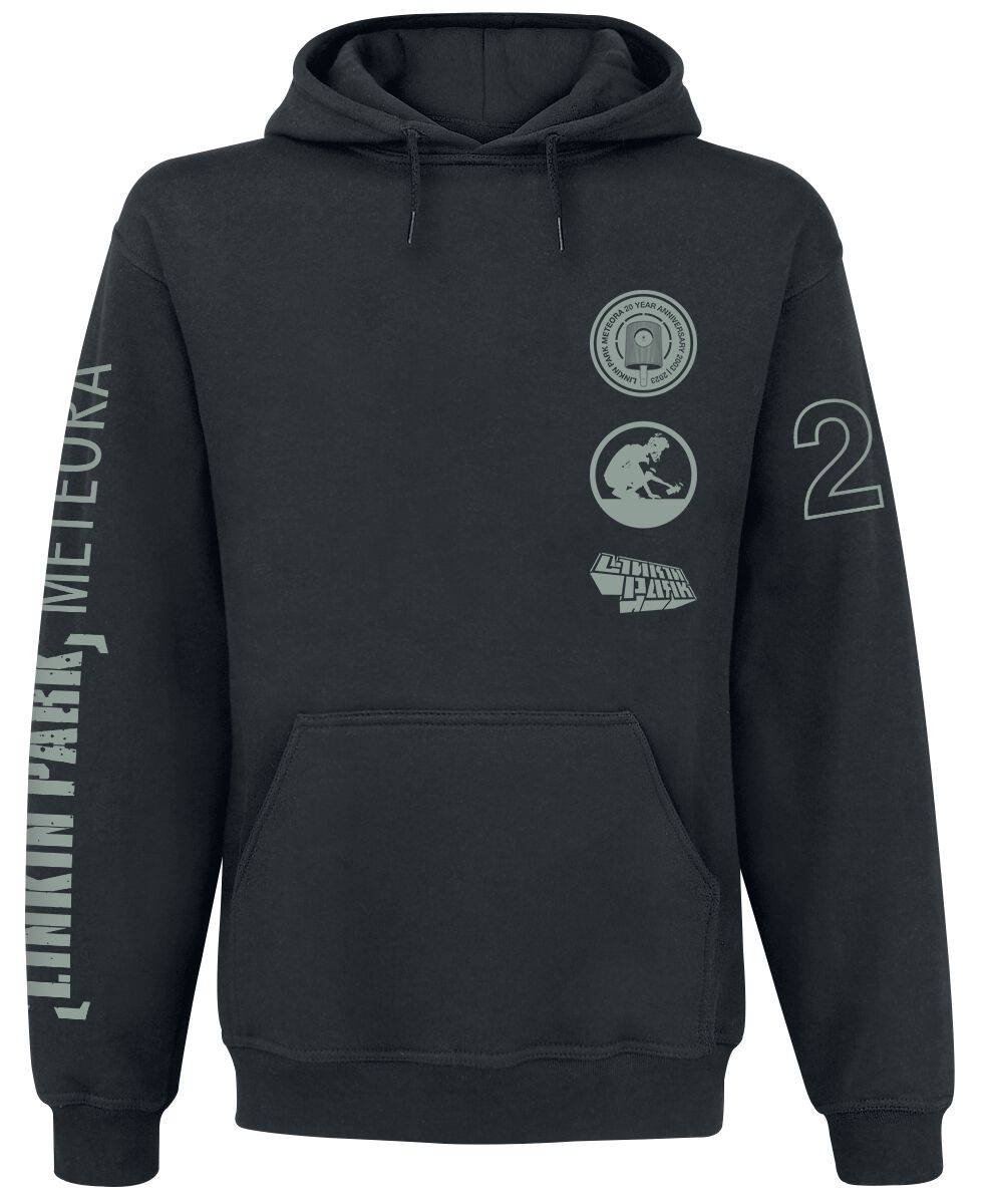 Sweat-shirt à capuche  de Linkin Park - Meteora 20th Anniversary - S à XXL - pour Homme - noir - Linkin Park