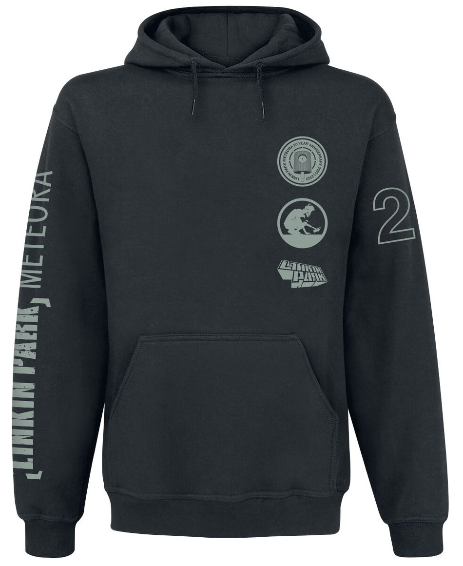 Sweat-shirt à capuche  de Linkin Park - Meteora 20th Anniversary - S à XXL - pour Homme - noir - Linkin Park