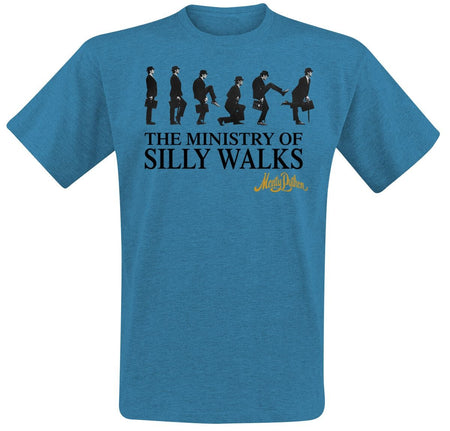 T-Shirt Manches courtes  de Monty Python - Ministry of Silly Walks - S à 3XL - pour Homme - multicolore - Monty Python