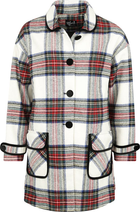 Manteaux Rockabilly de Hell Bunny - Stanley - Manteau - XS à L - pour Femme - multicolore - hell bunny