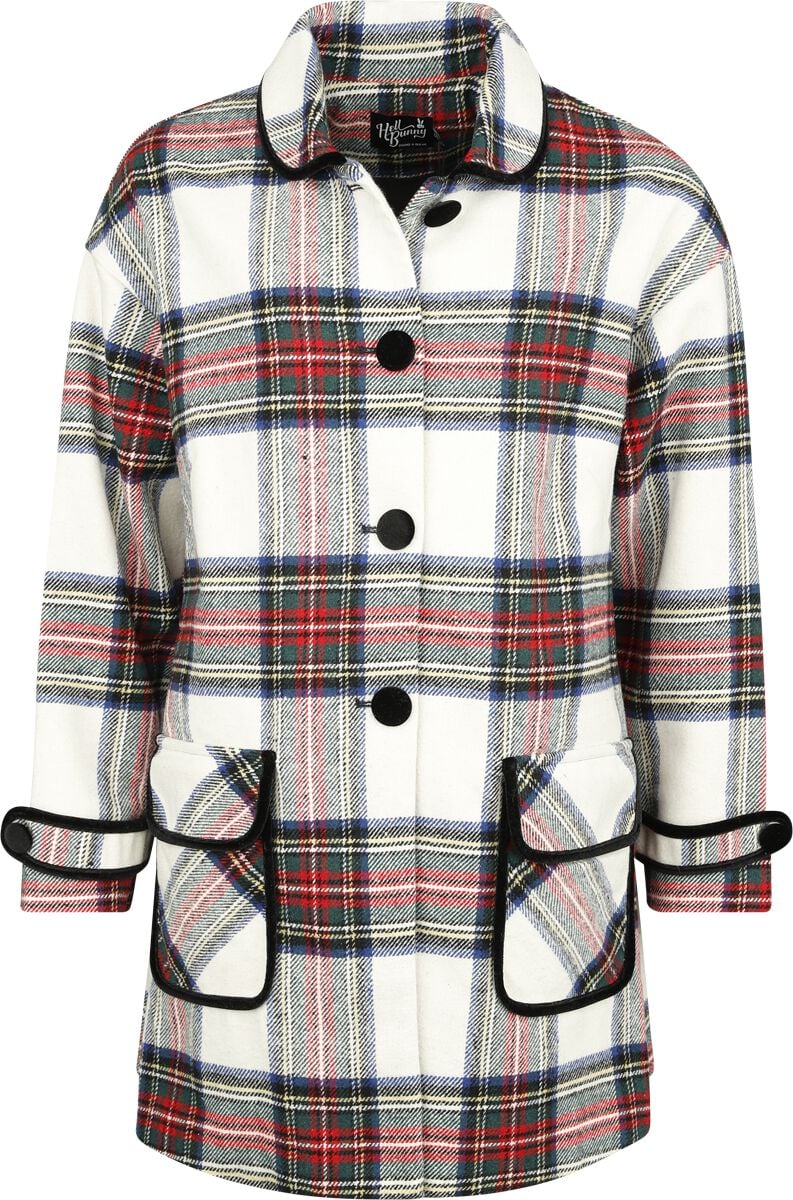 Manteaux Rockabilly de Hell Bunny - Stanley - Manteau - XS à L - pour Femme - multicolore - hell bunny