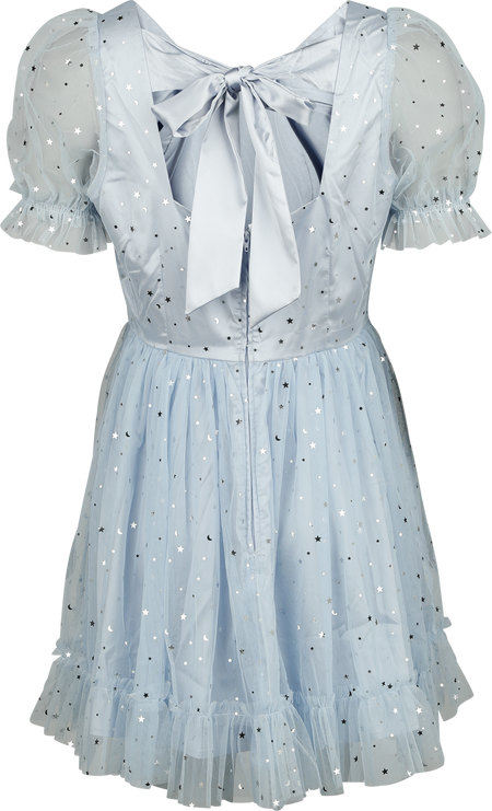 Robe courte Rockabilly de Hell Bunny - Infinity - Robe Courte - S à XXL - pour Femme - bleu - hell bunny - View 2