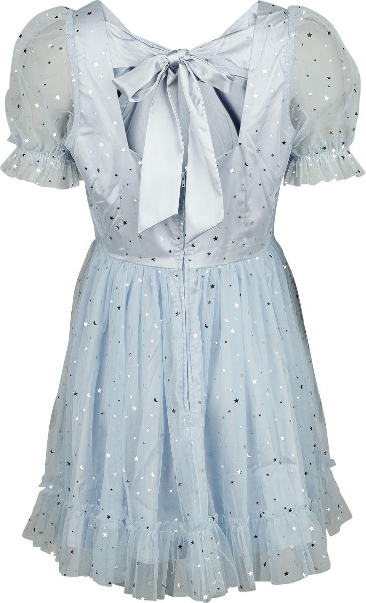 Robe courte Rockabilly de Hell Bunny - Infinity - Robe Courte - S à XXL - pour Femme - bleu - hell bunny - View 2
