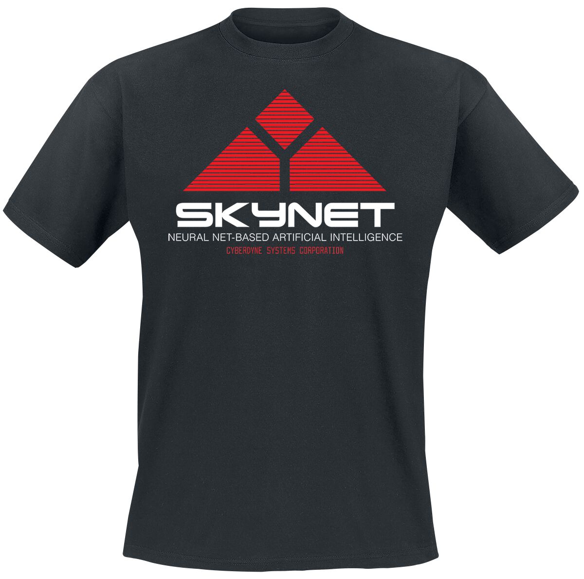 T-Shirt Manches courtes  de Terminator - Skynet - S à XXL - pour Homme - noir - Terminator