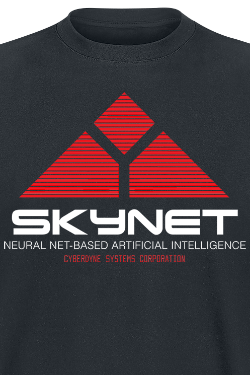 T-Shirt Manches courtes  de Terminator - Skynet - S à XXL - pour Homme - noir - Terminator - View 2