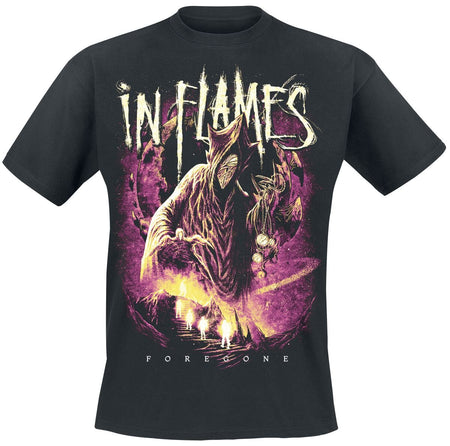 T-Shirt Manches courtes  de In Flames - Foregone Space - S à 3XL - pour Homme - noir - In Flames