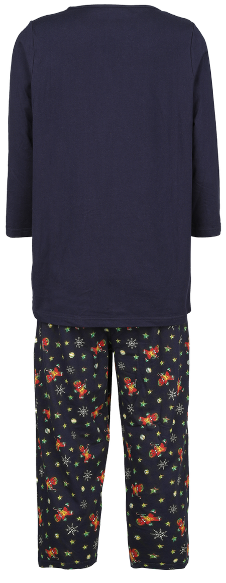 Pyjama  de Full Volume by EMP - Pyjama avec imprimé Bonhomme de Pain d'épices - S à XXL - pour Femme - bleu - Full Volume by EMP - View 2