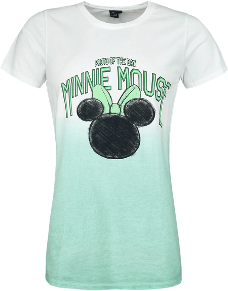 T-Shirt Manches courtes Disney de Mickey & Minnie Mouse - Minnie - M à XL - pour Femme - multicolore - Mickey & Minnie Mouse - View 2