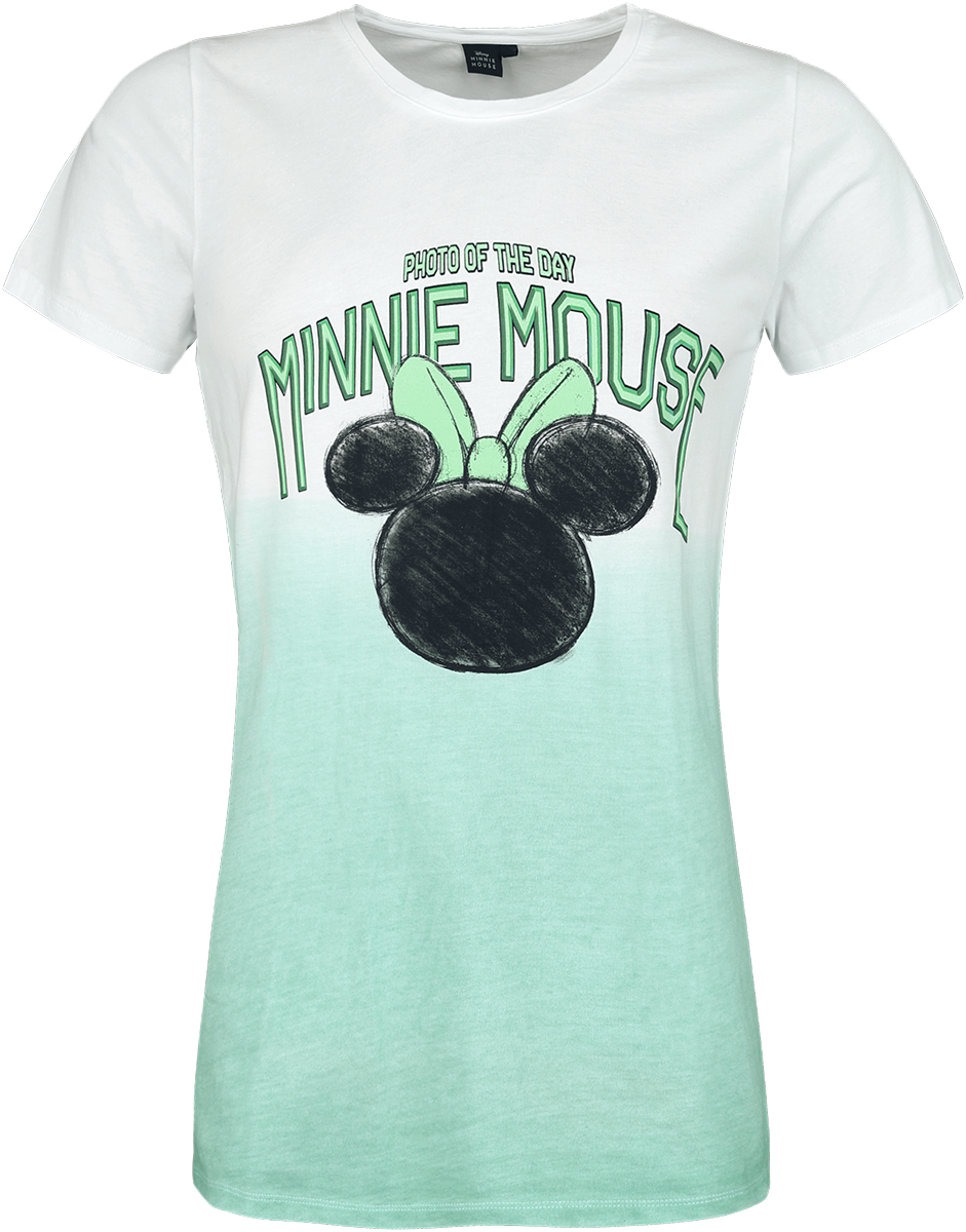 T-Shirt Manches courtes Disney de Mickey & Minnie Mouse - Minnie - M à XL - pour Femme - multicolore - Mickey & Minnie Mouse - View 2