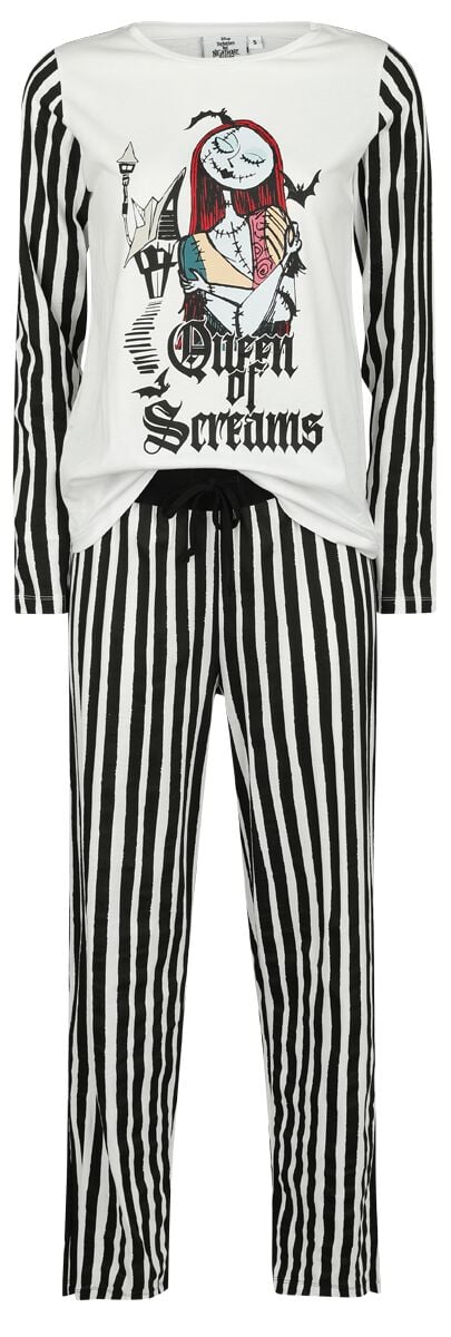 Pyjama Disney de L'Étrange Noël De Monsieur Jack - Sally - S à 3XL - pour Femme - multicolore - L'Étrange Noël De Monsieur Jack