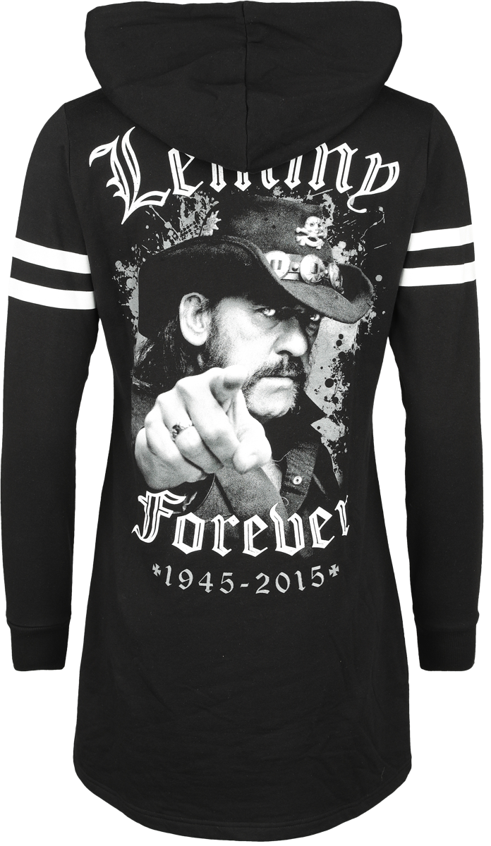 Robe mi-longue  de Lemmy Kilmister - Lemmy Forever - S - pour Femme - noir - Lemmy Kilmister - View 2